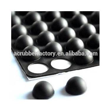 3m self adhesive rubber feet for medical equipment hemispherical dome rubber feet for electronics metal adhesive rubber feet