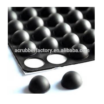 round hemispherical 3m self adhesive ladder silicone rubber feet