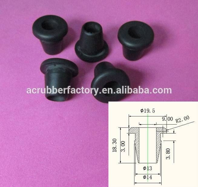 Manufacturing Companies for Round Flat Rubber Gasket -
 water proof dust proof anti acid grommet for 13 mm hole T shape cable grommet T shape rubber grommet – Anconn