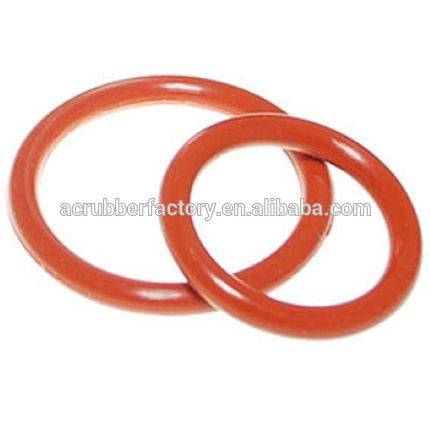 2.4mm Cross Section O-Rings Red Rubber Silicone Food grade silicone Various size 