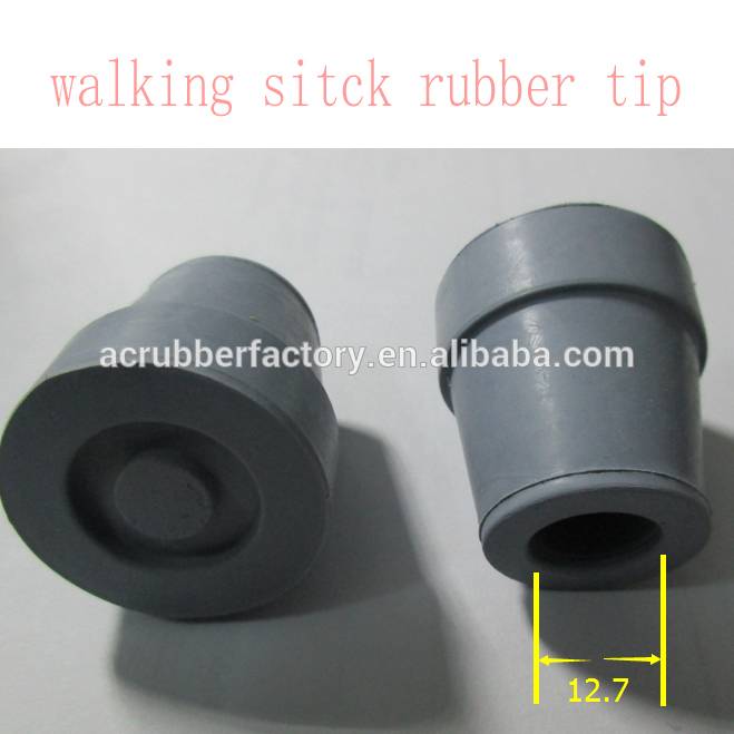 25.4mm 1/2" 5/8" 3/4" 25/32" 1" 1 1/4" 1 1/2" anti slip shock rubber feet end caps tips for walking stick rubber feet for chairs