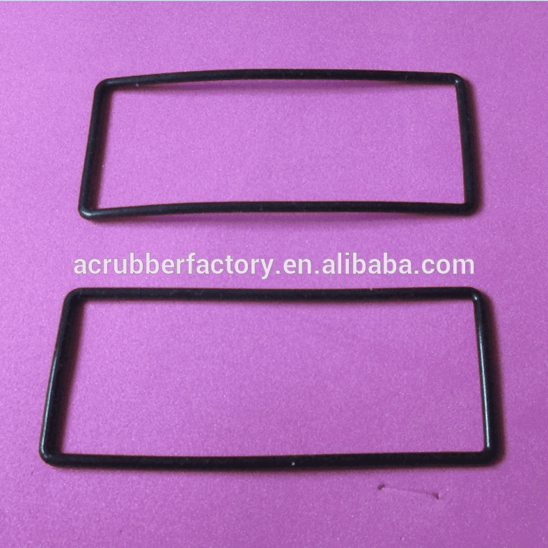 Custom die cutting high heat temperature resistant silicone washer spacers food grade silicone gaskets