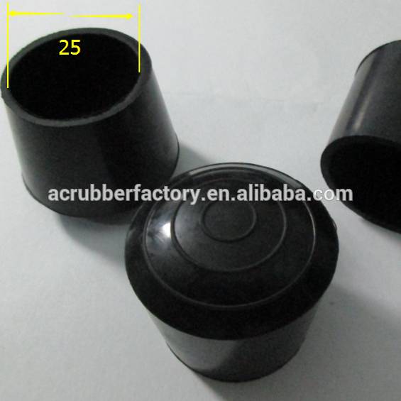 1 inch Rubber Foot for Chair and Walking Stick Rubber Feet