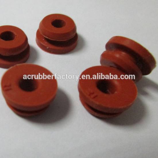 Food Grade 4mm Silicone Rubber Grommet for dustproof seal