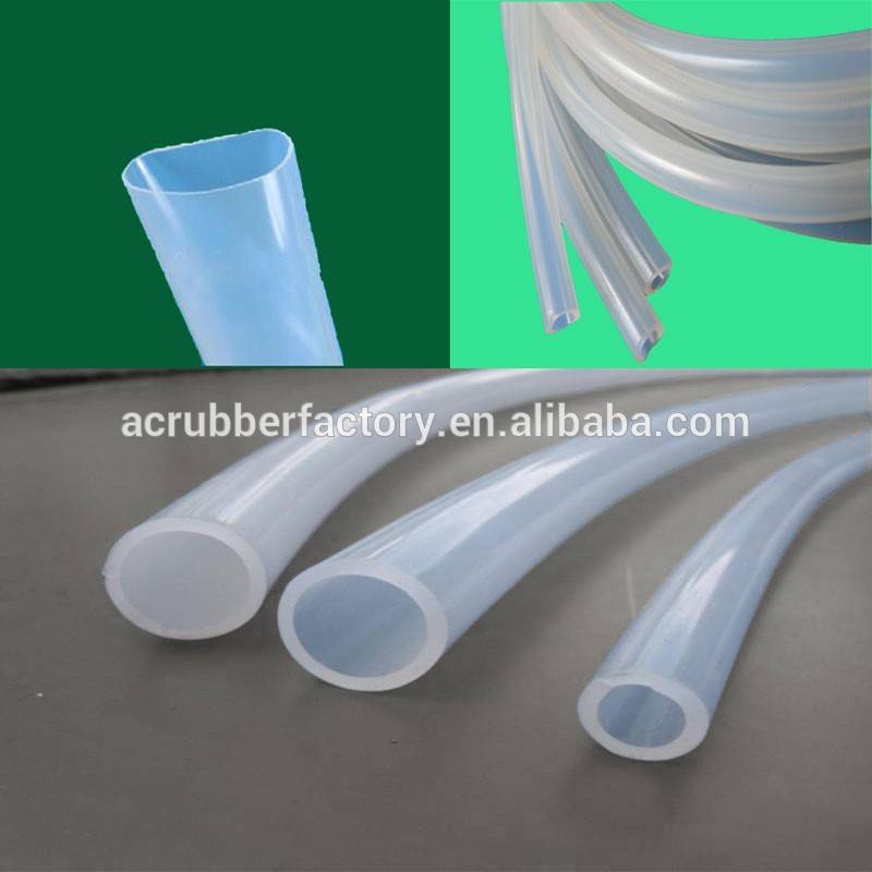 High-quality 1.5 medical food grade clear silicone rubber hose flexible rubber hose rubber hose prices
