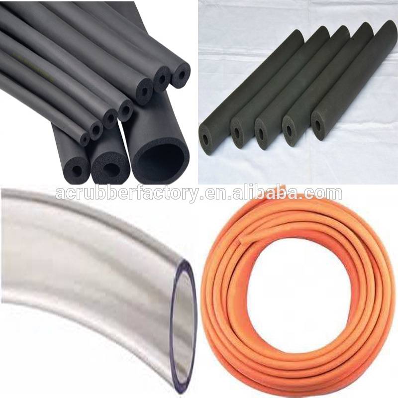 heavy rubber resistance tubes heat shrinkable silicone rubber tube