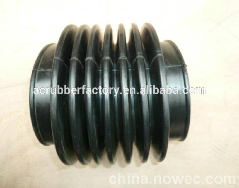 High-quality silicone big diameter rubber hose accordion bellows tube