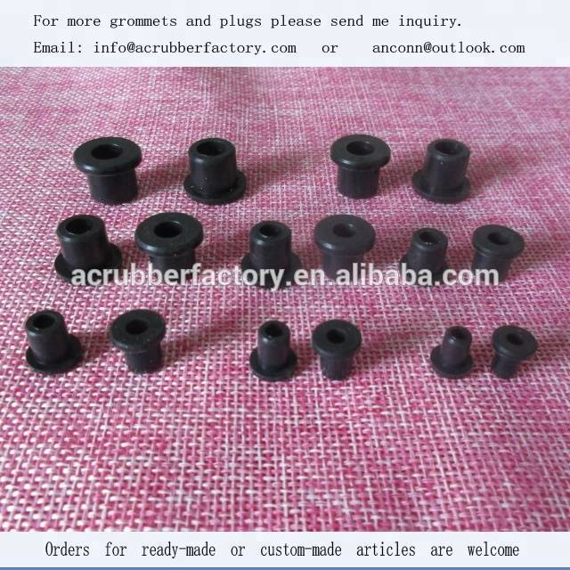 3 3.5 4 4.5 5 6 7 7.5 mm food grade plug with hole silicone grommet for cable silicone rubber grommets electrical rubber grommet
