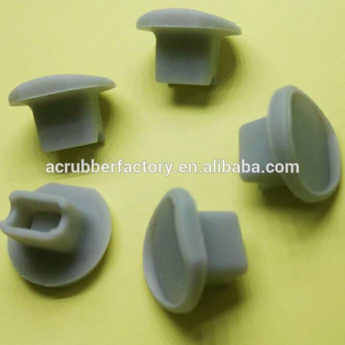 8 MM silicone rubber bottle stopper jeweled butt silicone stopper