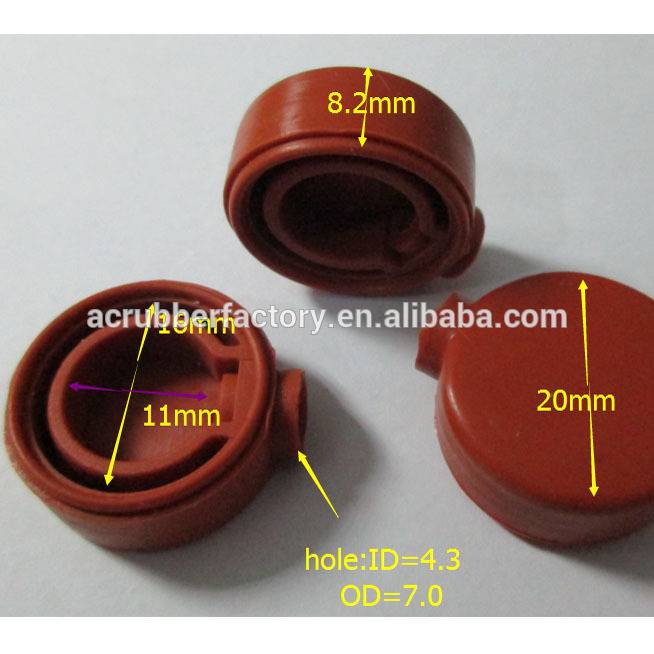 6 8 10 20mm Screw Rubber Bung Cone Cartridge Silicone Rubber Plug Test Plug Rubber