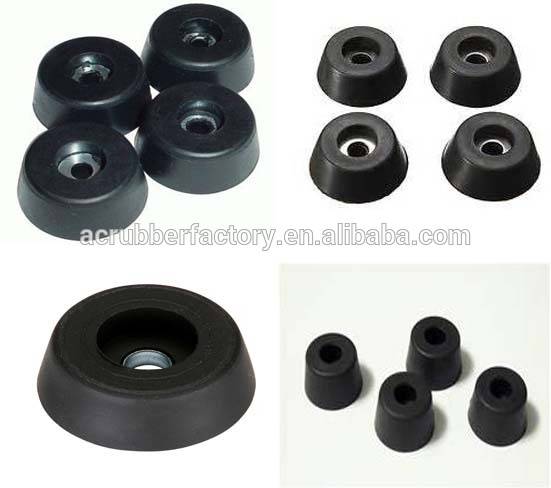 Massive Selection for Black Rubber Strip -
 M4 M6 M8 no mark square liquid silicone rubber feet with screw – Anconn