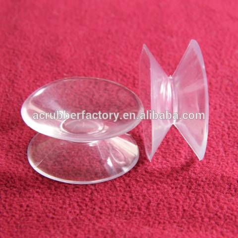 20mm suction cup with ring holder vacuum glass sucker plastic double-sided suction cup