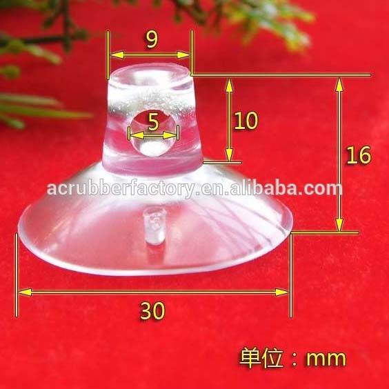 Factory Price For Silicone Anti Slip Feet - 30 55 75 10mm plastic suction cups with mushroom plastic flower lever locking suction cupVC plastic vacuum suction cup adhesive – Anconn