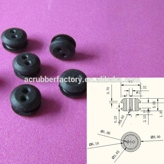 5/16" 7mm rubber hole plugs 7 mm silicone cap tip silicone stopper