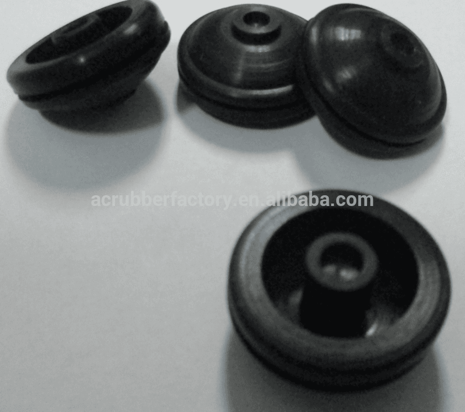 16mm silicone cap 19mm silicone rubber cap silicone cap with groove
