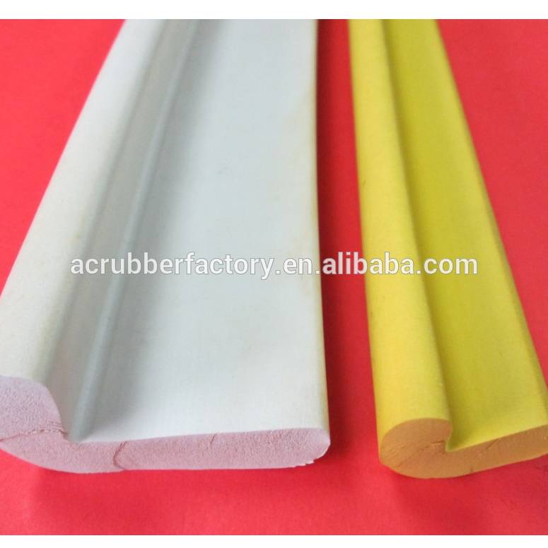 L shape 1/2' 1" 2" 3" 4" waterproof anti shock sheet metal edge protection rubber seal strip
