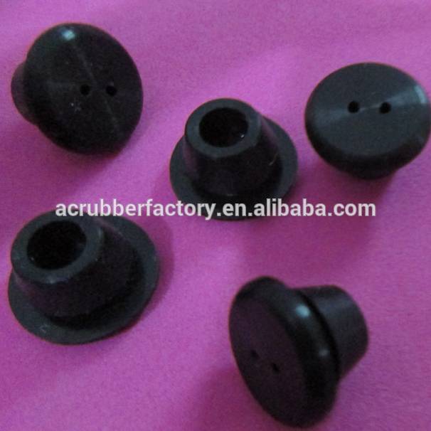 Quality Inspection for Silicone Rubber Sheet - silicone rubber plug with two small holes – Anconn