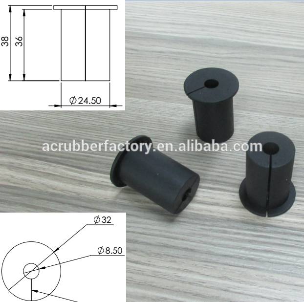 3.5 4 5 6 12 70 mm plastic pvc T shape rubber grommet clear silicone rubber wire grommet 8.8mm rubber grommet