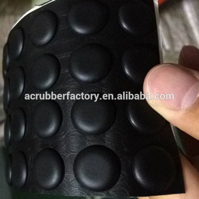 Good Wholesale Vendors Custom Nonstandard Silicone Gasket -
 hemispherical dome top 3m self adhesive silicone rubber feet used to protective the rubber mounting feet – Anconn