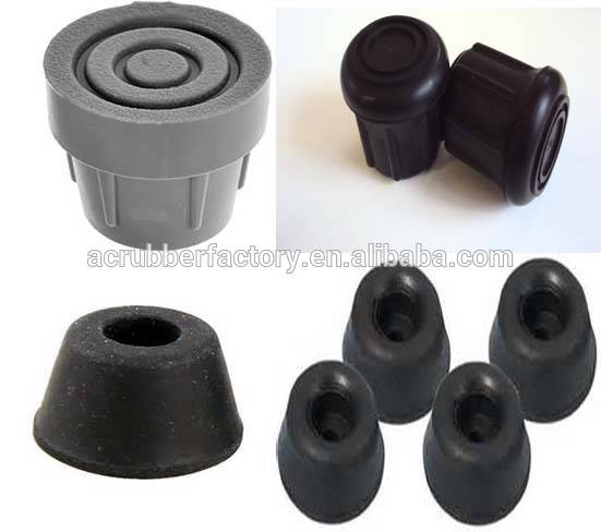 Molded Silicone Rubber Mounting Feet Adjustable Crutch Rubber Feet