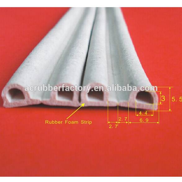 adhesive tape foam silicone rubber strip epdm rubber seal strip