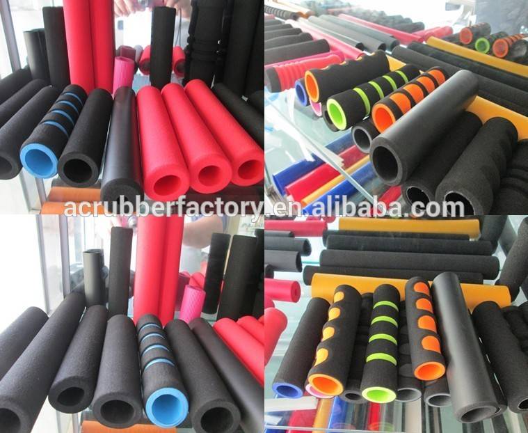 China 16 20 25 28 30 35 36 50mm Custom make NBR EPDM foam grips foam handles  eva foam fishing rod grip factory and manufacturers