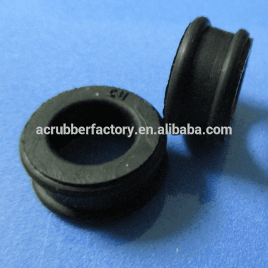 custom make 3mm rubber grommets small silicone rubber grommets PVC cable grommets