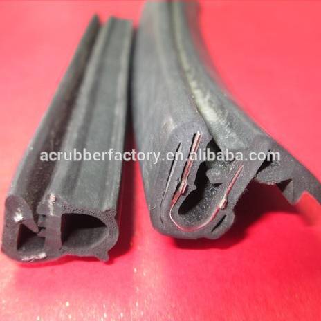 Extruding Plastic Modling Type 315" Small D 8Meter 3M Door Rubber Seal Weather Strip Hollow Car Motor