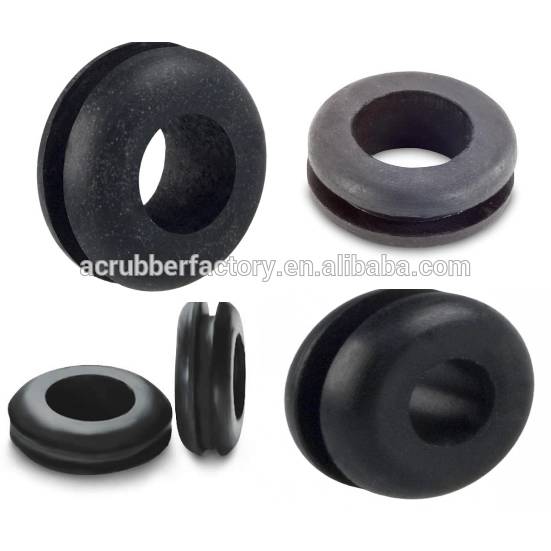 custom make rubber grommets for lamps for wires small silicone rubber tube grommet for Target mirrors and accessories