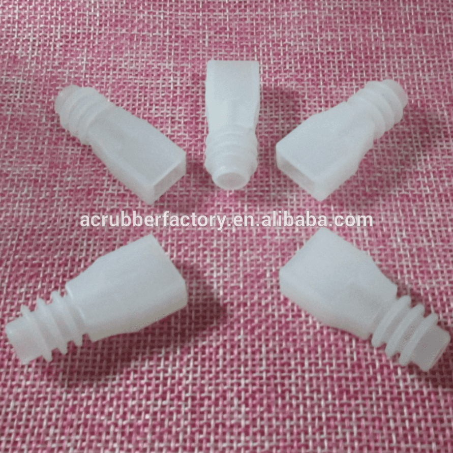 6mm waterproof silicone rubber end caps For Pcb Optical Cable