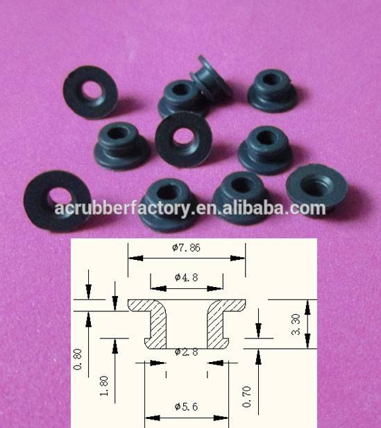 Wholesale Dealers of Silicone Wine Stopper - silicone rubber cable wall grommet automotive rubber grommet grommet for metal plate – Anconn