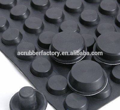 Fast delivery Blind Rubber Grommet -
 Silicone dots rubber dots for cars Rubber mounting feet with nail rubber legs, tips for rubber canes, rubber foot chairs – Anconn