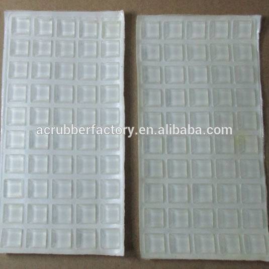 silicone rubber dot 3m self adhesive silicone feet air compressor rubber feet transparent rubber feet