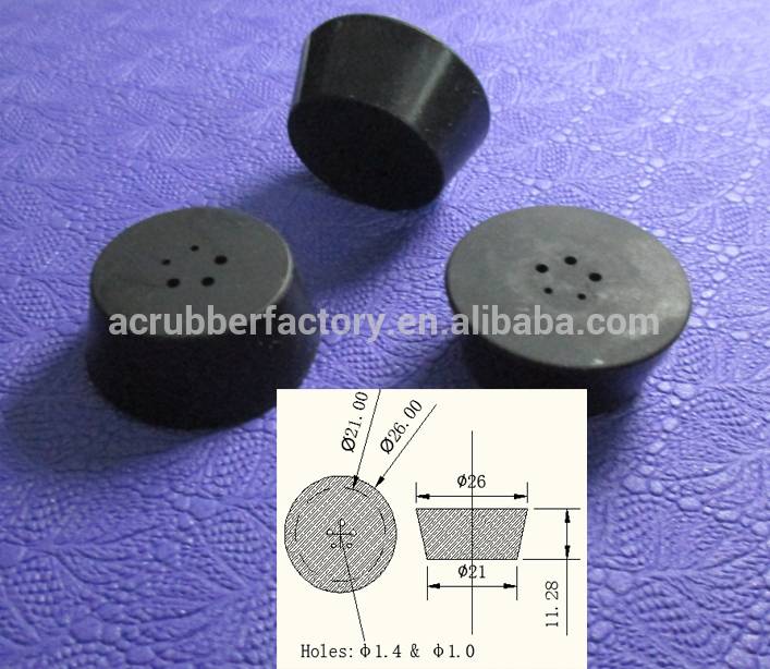 100% Original Factory Plastics Cap Plug -
 silicone bung Rubber guard coil dust proof, waterproof coil, 4 hole wire buckle – Anconn