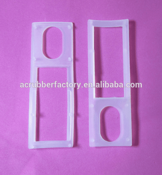 battery gasket fixed silicone pad with feet food grade silicone gasket flat silicone gasket