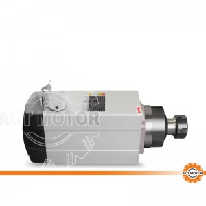 ACT MOTOR Spindle motor air cooling  3.5KW ER20 CNC machine 300HZ