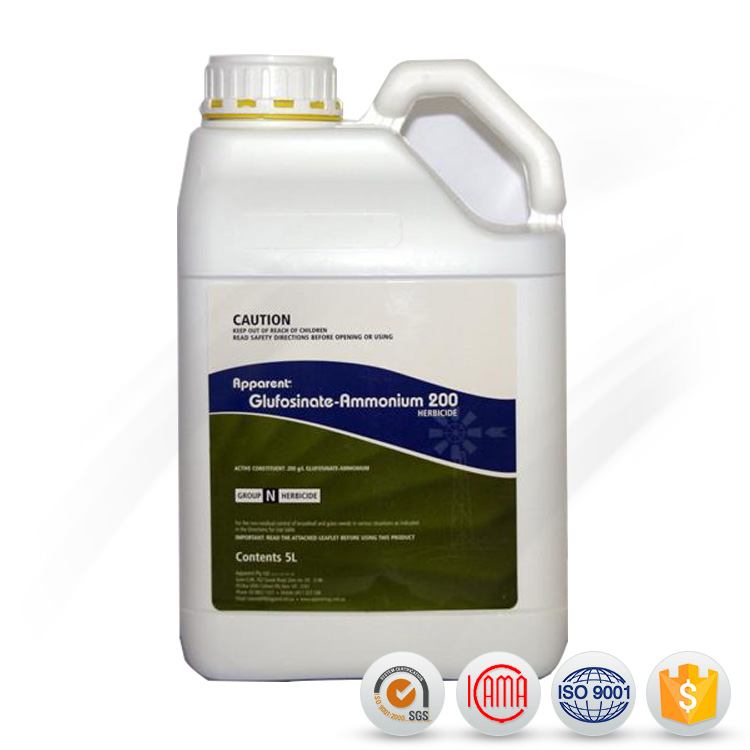 Factory Supply Ga4+7 - Factory direct price of Agrochemicals Pesticides Glufosinate-ammonium 20%SL – AgeruoBiotech