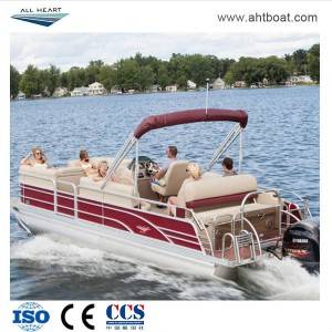 7.6m Aluminum Pontoon Boat