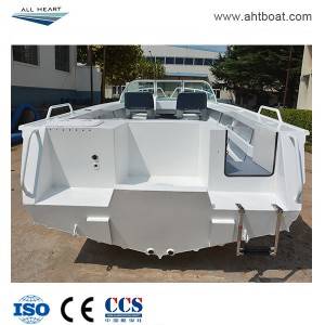 Runabout Pressed 5.0m Front Steering Aluminum Fishing Boat