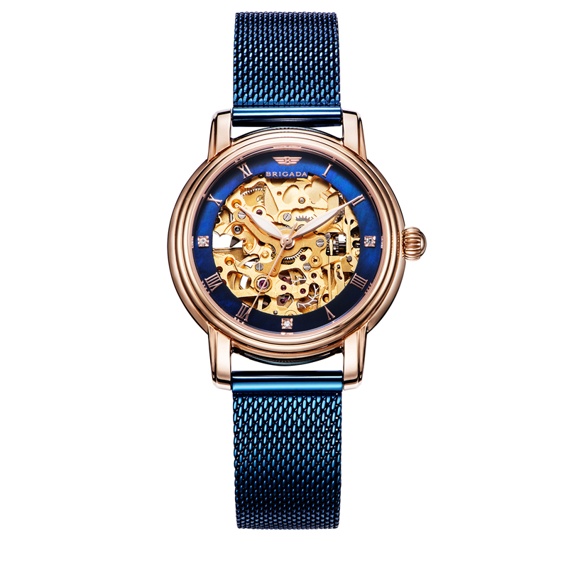 Original tevise lady Brand Watch Fashion Luxury Mechanical self-winding watch Steel lady (1)