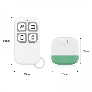 Wallet Key TV Remote Control Item Tracking Device Keychains Indoor Key Finder Tags Locator Tools Wireless Anti Lost Alarm Key Finder Locator With Remote