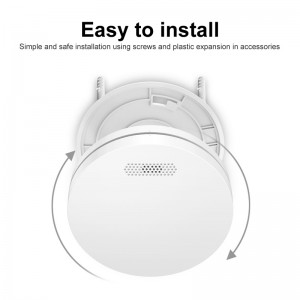 Wireless 3 Years Battery Interconnected Smoke Alarm Detector Home Alarm System Fire Alarm