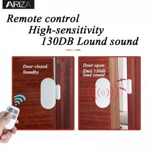 Remote control home security alarm wireless security alarm system door sensor alarm