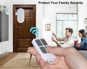 Remote control home security alarm wireless security alarm system door sensor alarm
