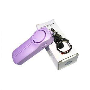 130 db Personal Security Products Personal Alarm Keychain