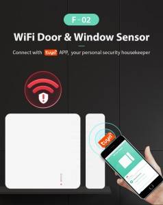 Manufacturing Companies for Smart Home Open Zigbee Wifi Door Sensor Door Magnetic Alarm