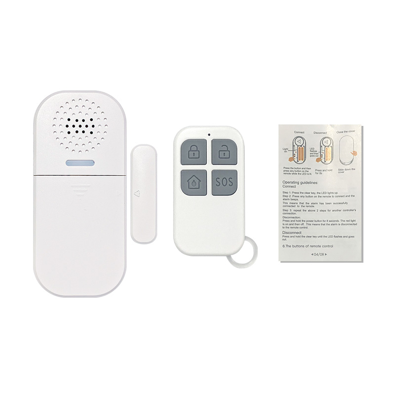 Magnetic Window Door Security Alarm 130Db Wireless Sensor Burglar Alarm With Remote Control Featured Image