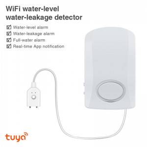 wireless wifi sensor alarm tuya water leak detection equipment