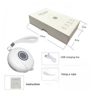 2G SIM Card SOS Safety Self defense Keychain 130DB Anti Attack Button GPS Smart Personal Alarm With Emergency Tracking Message And Emergency Call