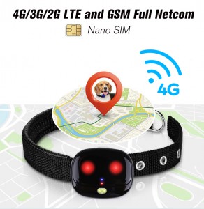 GPS Pet Tracker Locator Two-way Alarm Object Finder Black Technology Intelligent Products Mini Chip GPS Tracker